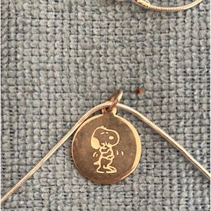 Tiffany & Co Charm Snoopy & Woodstock